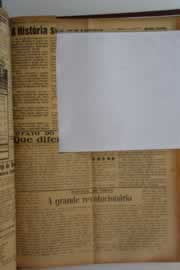 Página do jornal O Nordeste de novembro de 1957