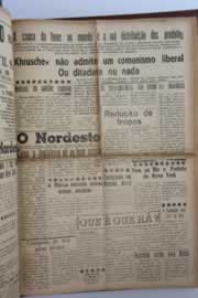 Página do jornal O Nordeste de novembro de 1957