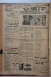 Página do jornal O Nordeste de novembro de 1957