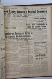 Página do jornal O Nordeste de novembro de 1957