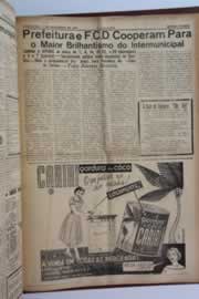 Página do jornal O Nordeste de dezembro de 1957