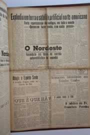 Página do jornal O Nordeste de dezembro de 1957