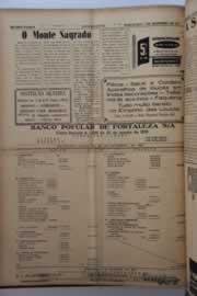 Página do jornal O Nordeste de dezembro de 1957
