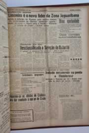 Página do jornal O Nordeste de dezembro de 1957