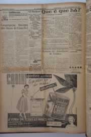 Página do jornal O Nordeste de dezembro de 1957
