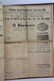 Página do jornal O Nordeste de dezembro de 1957
