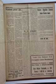Página do jornal O Nordeste de dezembro de 1957