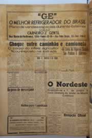 Página do jornal O Nordeste de dezembro de 1957