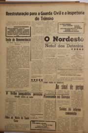 Página do jornal O Nordeste de janeiro de 1958
