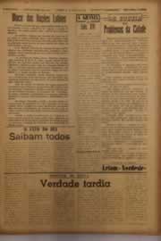 Página do jornal O Nordeste de janeiro de 1958