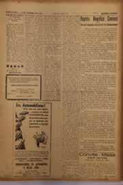 Página do jornal O Nordeste de janeiro de 1958