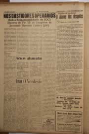 Página do jornal O Nordeste de janeiro de 1958