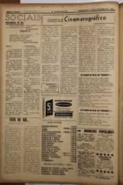 Página do jornal O Nordeste de janeiro de 1958
