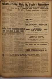 Página do jornal O Nordeste de janeiro de 1958