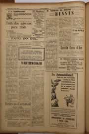 Página do jornal O Nordeste de janeiro de 1958