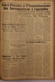 Página do jornal O Nordeste de janeiro de 1958