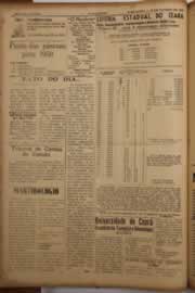 Página do jornal O Nordeste de janeiro de 1958