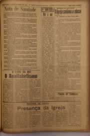 Página do jornal O Nordeste de janeiro de 1958