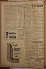 Página do jornal O Nordeste de janeiro de 1958