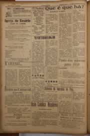 Página do jornal O Nordeste de janeiro de 1958