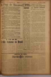 Página do jornal O Nordeste de janeiro de 1958