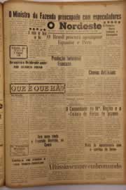 Página do jornal O Nordeste de março de 1958