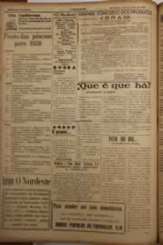 Página do jornal O Nordeste de março de 1958