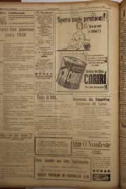 Página do jornal O Nordeste de março de 1958
