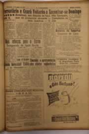 Página do jornal O Nordeste de março de 1958