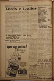Página do jornal O Nordeste de março de 1958