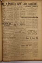 Página do jornal O Nordeste de março de 1958