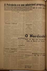 Página do jornal O Nordeste de março de 1958