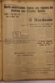 Página do jornal O Nordeste de março de 1958
