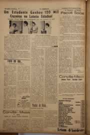 Página do jornal O Nordeste de março de 1958