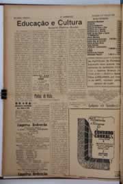 Página do jornal O Nordeste de abril de 1958