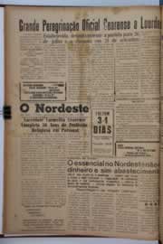 Página do jornal O Nordeste de abril de 1958