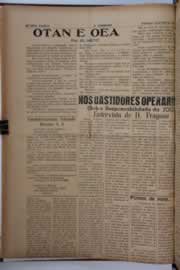 Página do jornal O Nordeste de abril de 1958