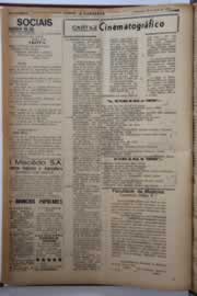 Página do jornal O Nordeste de abril de 1958