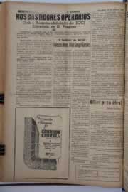 Página do jornal O Nordeste de abril de 1958