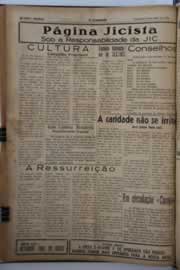 Página do jornal O Nordeste de abril de 1958