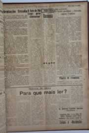 Página do jornal O Nordeste de abril de 1958