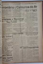 Página do jornal O Nordeste de maio de 1958