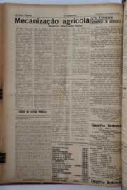 Página do jornal O Nordeste de maio de 1958
