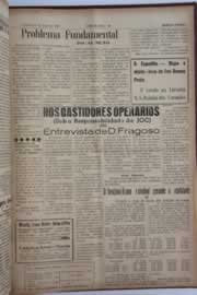 Página do jornal O Nordeste de maio de 1958