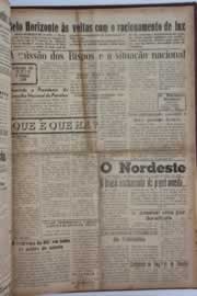 Página do jornal O Nordeste de maio de 1958