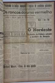 Página do jornal O Nordeste de maio de 1958