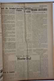 Página do jornal O Nordeste de maio de 1958