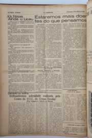Página do jornal O Nordeste de maio de 1958