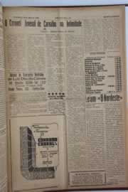 Página do jornal O Nordeste de maio de 1958