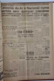 Página do jornal O Nordeste de maio de 1958